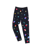 Le Bent Kids Confetti Midweight Bottom (24/25) Black - 965