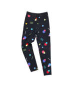Le Bent Kids Confetti Midweight Bottom (24/25) Black - 965