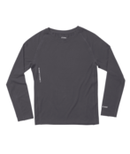 Le Bent Kids Core Midweight Raglan (23/24) Dark Cloud - 012