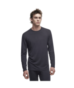 Le Bent Mens Core Midweight Crew (23/24) Dark Cloud - 012