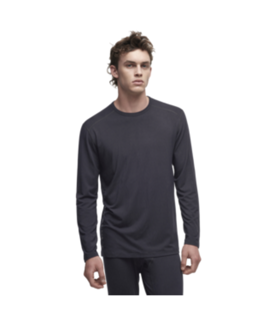 Le Bent Mens Core Midweight Crew (23/24) Dark Cloud - 012