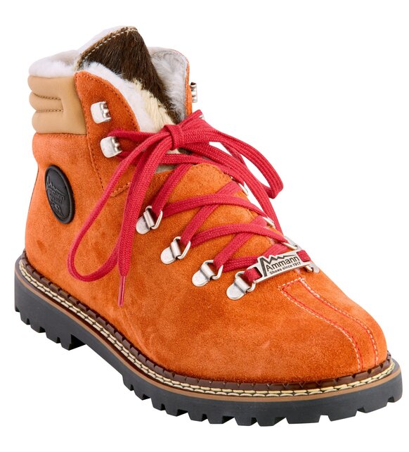 Ammann Town 3 (24/25) Orange Suede/Brown & White Cowhide Ammann Town 3 (24/25) Orange Suede/Brown & White Cowhide