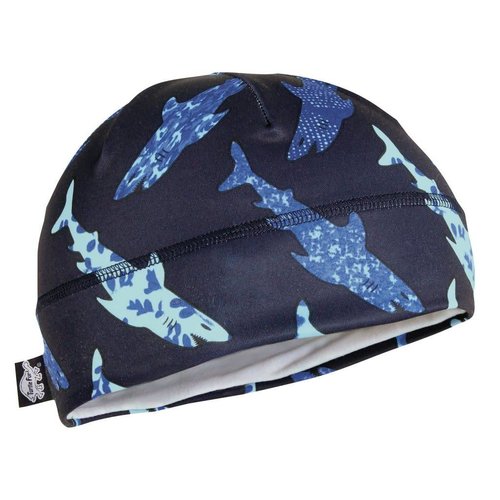 TURTLE FUR Turtle Fur Kids Comfort Shell: Brain Shroud Beanie 929 Shark Bait - (17/18) TURTLE FUR Turtle Fur Kids Comfort Shell: Brain Shroud Beanie 929 Shark Bait - (17/18)