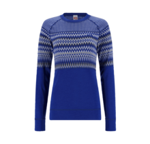 Kari Traa Silja Long Sleeve Baselayer - 100% Merino Wool (23/24) Azure - Azure