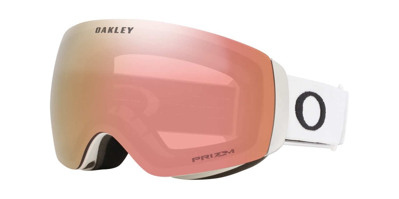 Oakley Flight Deck M Matte Whte Wprzm Rose Gold 23 24 Matte White