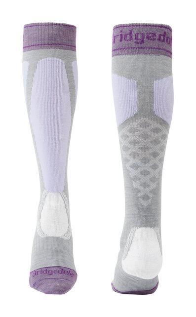 Bridgedale Ski Easy On Wmn (25/26) Grey/Lilac