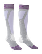 Bridgedale Womens Ski Easy On (26/27) Grey/Lilac