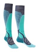 Bridgedale Ski Mw Wmn - Pattern (23/24) 212 Dark Denim/Aqua