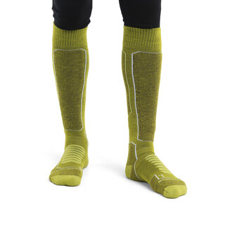 Icebreaker Men Ski+ Medium Otc (23/24) Bio Lime/Nightshade/Snow - 917