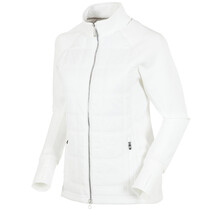 Sunice Women Ella Thermal Hybrid Jacket (23/24) Pure White / Silver Zipper-G50404