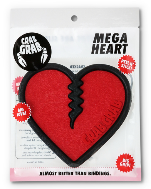 Crab Grab Mega Heart (24/25) Red OS