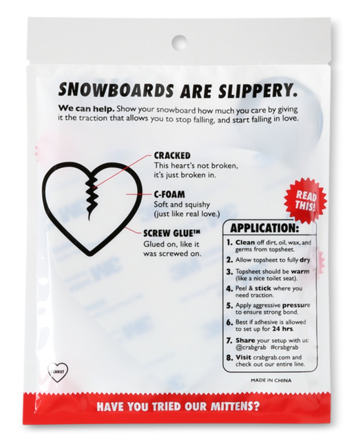 Crab Grab Mega Heart (24/25) Red OS