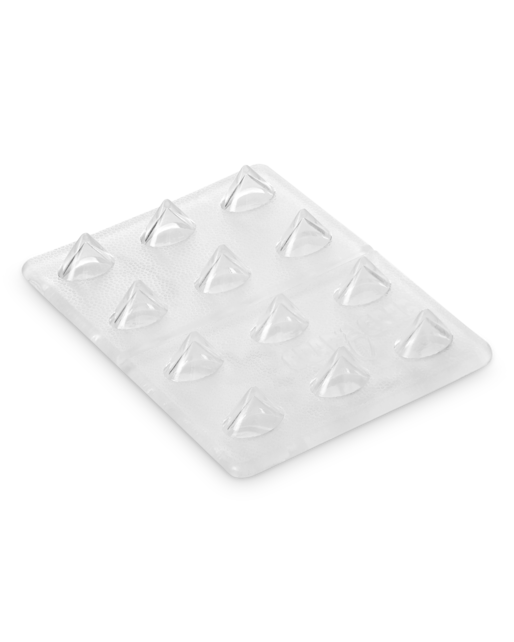 Crab Grab Mini Shark Teeth (25/26) Clear