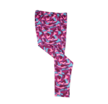 Hot Chillys Youth Velvet Fleece Pant (23/24) Bright Abstract Camo Brc