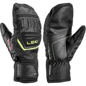 Leki Wcr Team 3D Jr Mitt (25/26) Black/Ice Lemon