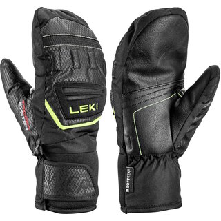Leki Wcr Team 3D Jr Mitt (25/26) Black/Ice Lemon