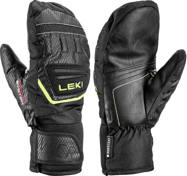 Leki Wcr Team 3D Jr Mitt (25/26) Black/Ice Lemon Leki Wcr Team 3D Jr Mitt (25/26) Black/Ice Lemon
