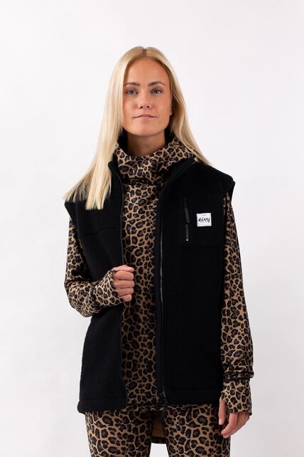 Eivy Lumberjackie Sherpa Vest (25/26) Black