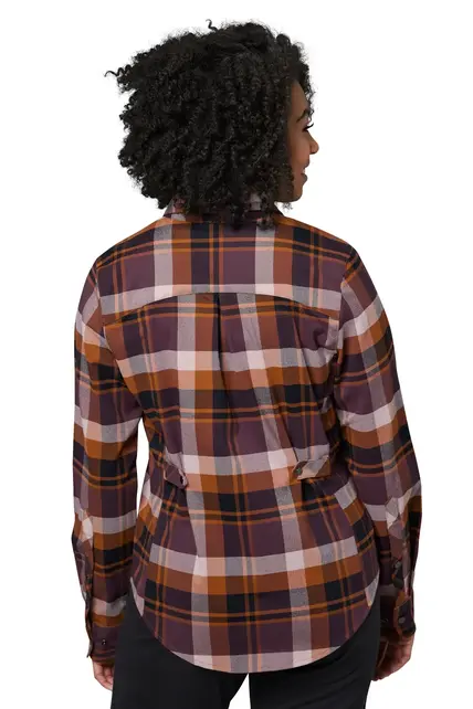 Flylow Brigitte Tech Flannel (23/24) Galaxy/Copper-564