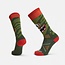 Le Bent Le Bent Kids Light Cushion Monster Party Snow Sock (26/27) Kombu Green