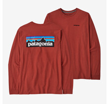 Patagonia M'S L/S P-6 Logo Responsibili-Tee (23/24) Burl Red-Burd