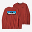 Patagonia Patagonia M'S L/S P-6 Logo Responsibili-Tee (23/24) Burl Red-Burd