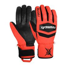Reusch Worldcup Warrior Prime R-Tex Xt Junior (24/25) 7809 Black / Fluo Red-
