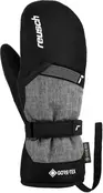 Reusch Alpine Ski Junior Mitten, Flash Gore-Tex (25/26) Black-Black Melange-7721