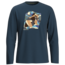 Smartwool Smartwool Bear Country Graphic Long Sleeve Tee (23/24) Twilight Blue-G74