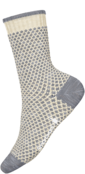 Smartwool Women's Everyday Cozy Popcorn Polka Dot Crew Socks (26/27) Natural