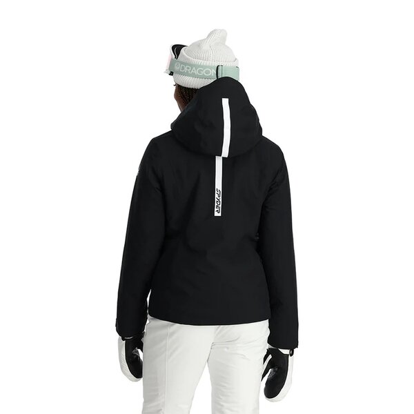 Spyder Womens Temerity Jacket 23 24 Black Blk