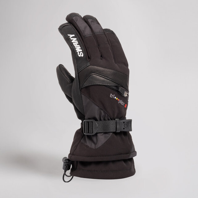Swany X-Change Glove Mens (25/26) Black-001