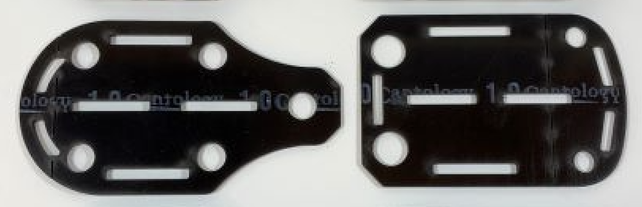 Cantology Head Formula Style Cants (Set = 2 toes + 2 heels)