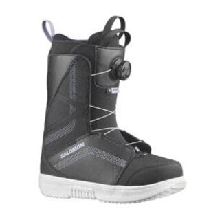 Salomon Scarlet Boa (25/26) Black / Black / Persian Violet