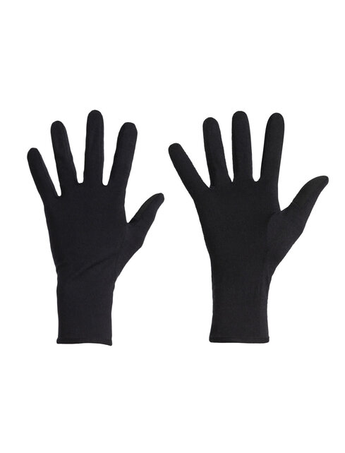 Icebreaker Unisex Merino 260 Oasis Glove Liners (26/27) Black
