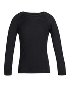 Icebreaker Kids Merino 200 Oasis LS Crewe (25/26) Black-1 Icebreaker Kids Merino 200 Oasis LS Crewe (25/26) Black-1