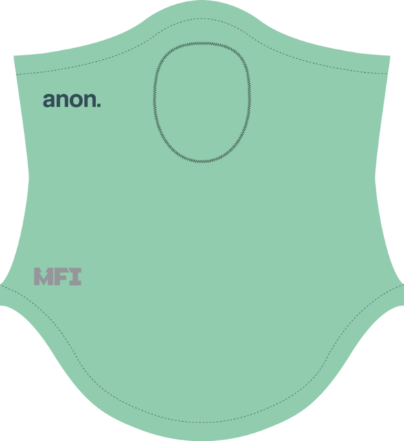 Anon Mfi Lightweight Neckwarmer (24/25) Powder Mint-303 1SZ