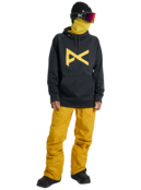 Anon Mfi Pullover Hoodie (24/25) Black/Golden-002