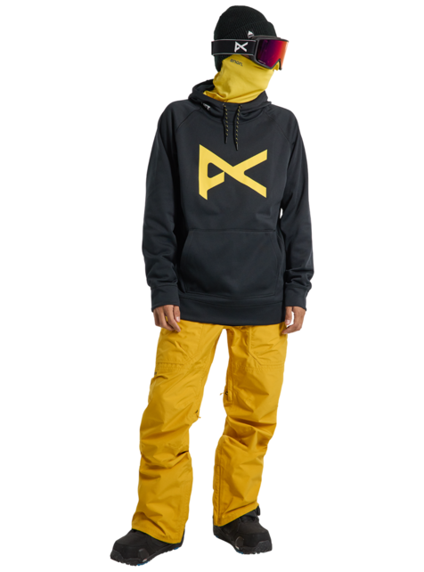 Anon Mfi Pullover Hoodie (24/25) Black/Golden-002