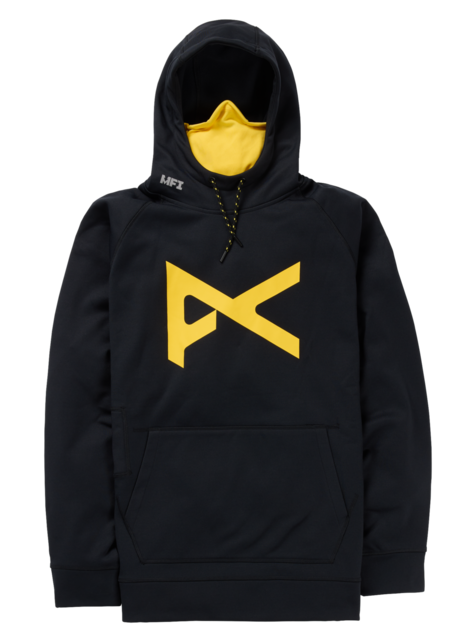Anon Mfi Pullover Hoodie (24/25) Black/Golden-002