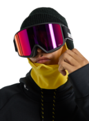 Anon Mfi Pullover Hoodie (24/25) Black/Golden-002