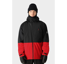 686 Mens Hydra Thermagraph® Jacket (24/25) True Red Colorblock-Trcb