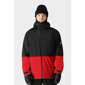 686 Mens Hydra Thermagraph® Jacket (24/25) True Red Colorblock-Trcb