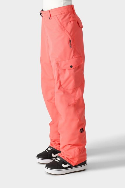 686 Womens Aura Insulated Cargo Pant (24/25) Tulip-Tlip 686 Womens Aura Insulated Cargo Pant (24/25) Tulip-Tlip