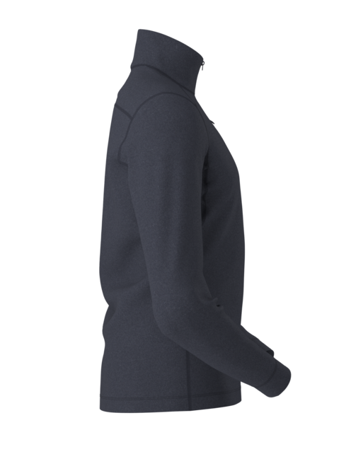 Arc'teryx Rho LT Zip Neck Men's (25/26) Black Sapphire