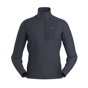 Arc'teryx Rho LT Zip Neck Men's (25/26) Black Sapphire