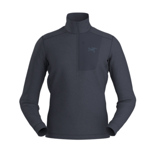 Arc'teryx Rho LT Zip Neck Men's (25/26) Black Sapphire