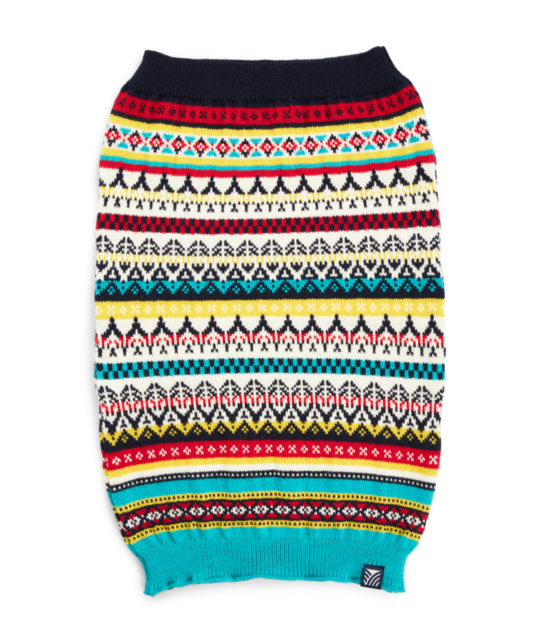 Dale Of Norway Utsira Tubular Scarf (25/26) Marine Redrose Offwhite One size