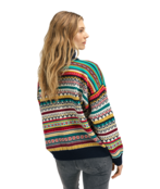 Dale Of Norway Utsira Feminine Sweater (25/26) Marine Offwhite Raspberry