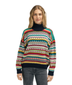 Dale Of Norway Utsira Feminine Sweater (25/26) Marine Offwhite Raspberry